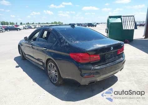 2017 BMW 530I из США, поврежденный, VIN WBAJA5C31HG456450